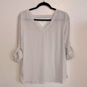 Loft: Polka Dot Blouse